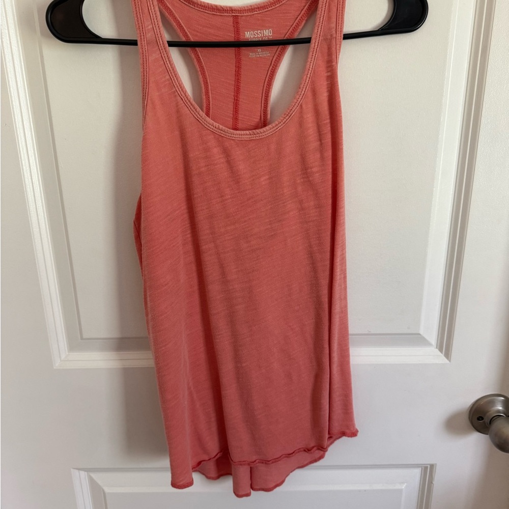 Pink Relaxed Tank Top